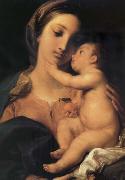 Pompeo Batoni The Madonna and the Nino oil painting artist